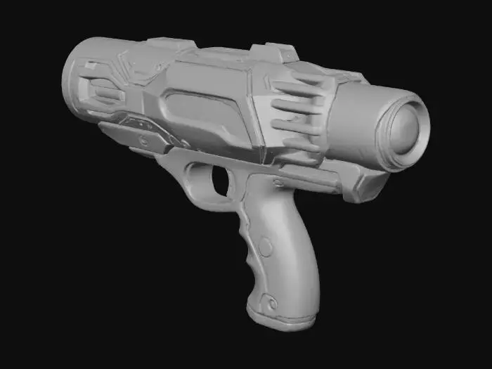 3D model for a destruction device made to laser cut through any material