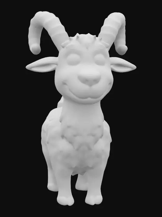 3D model for Cheery Goat
