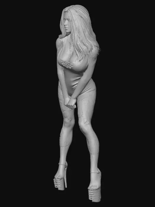 3D model for Scarlet Inked Goddess