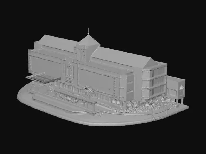 3D model for Modern Administrative Building