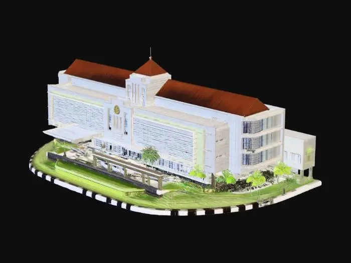 3D model for Modern Administrative Building