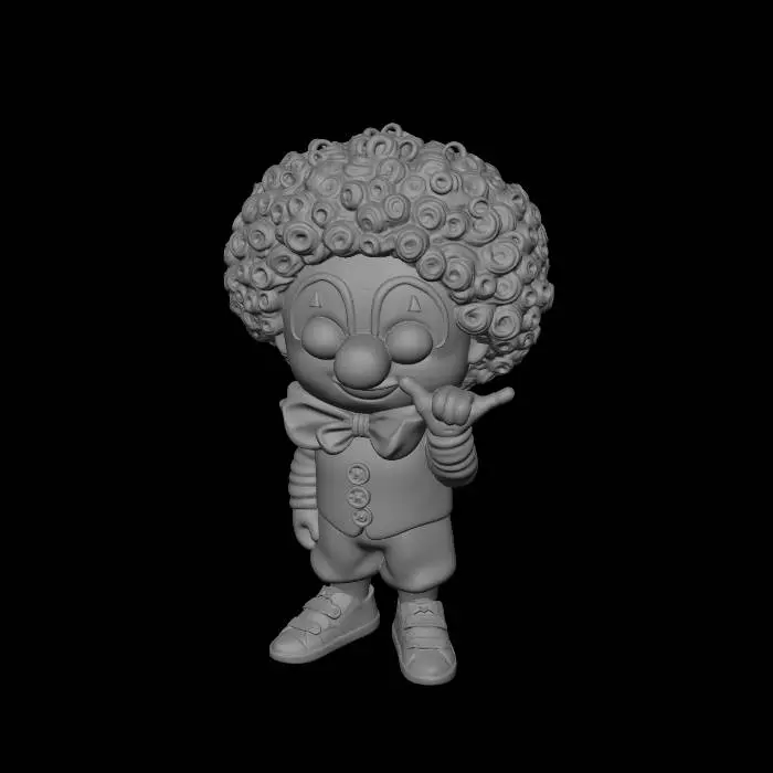 3D model for Rainbow Clown
