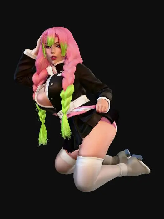 3D model for mitsuri