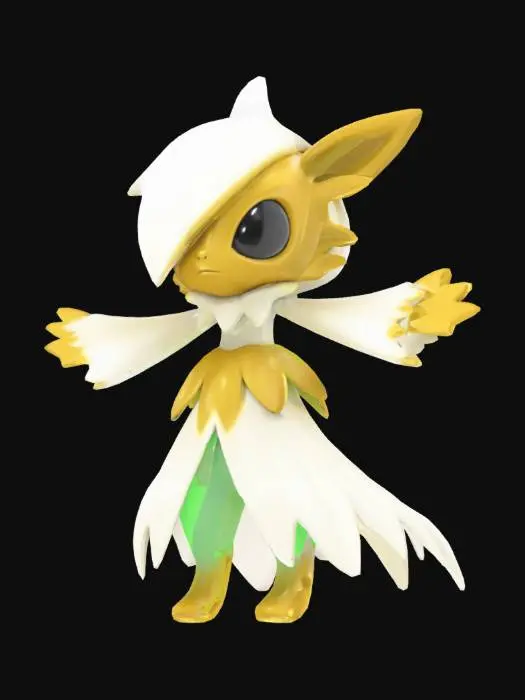 3D model for Dazzling Cloak