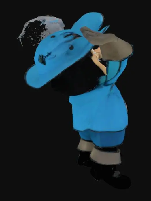 3D model for Grêmio Mascot