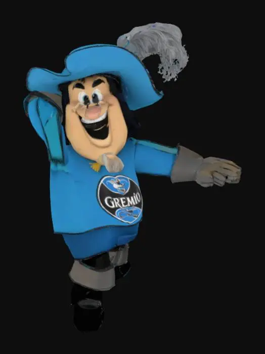 3D model for Grêmio Mascot