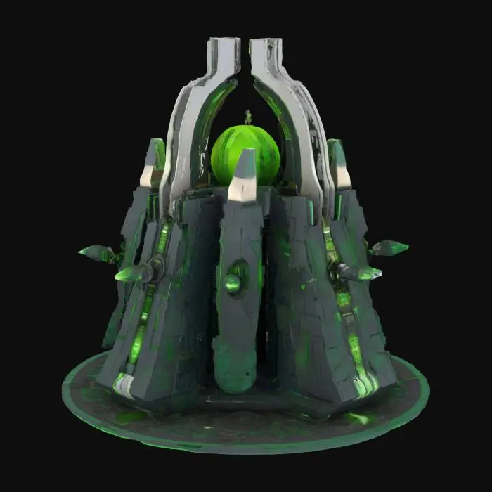 3D model for Necron Monolith