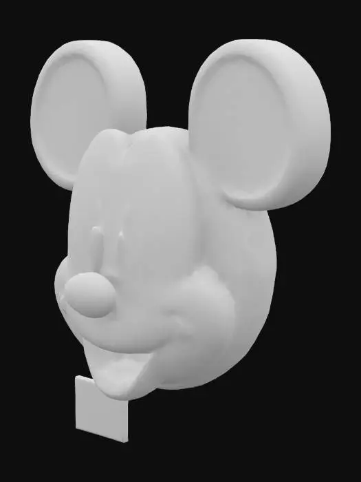 3D model for Mickey Mouse 