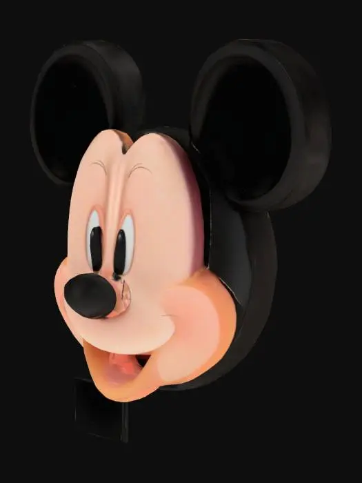 3D model for Mickey Mouse 