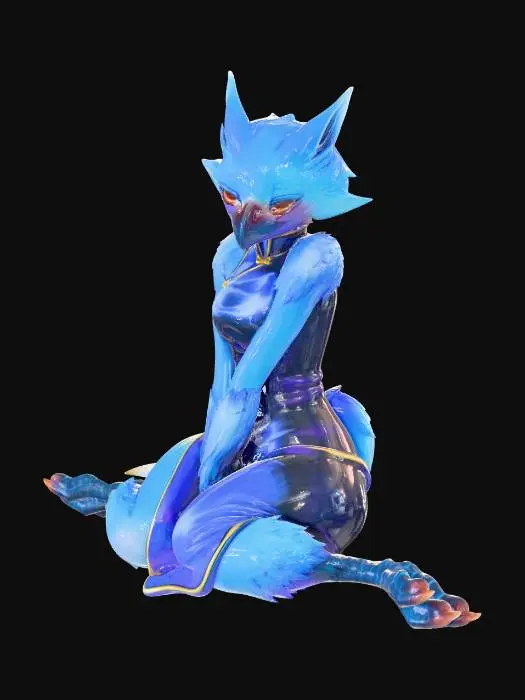 3D model for Blue Serenity