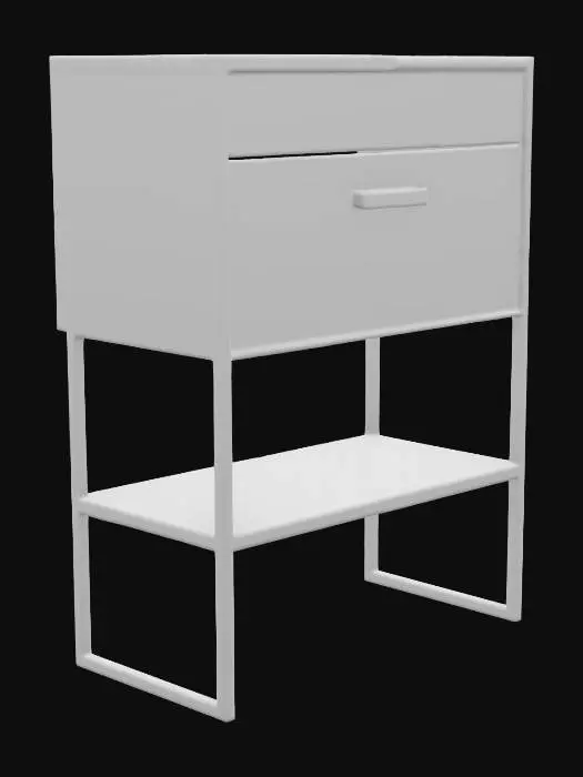 3D model for Modern Wooden Cabinet
