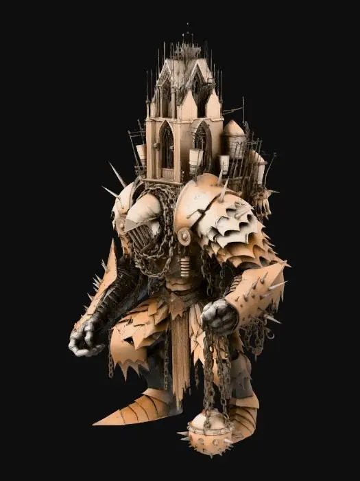 3D model for Cathedral Guardian