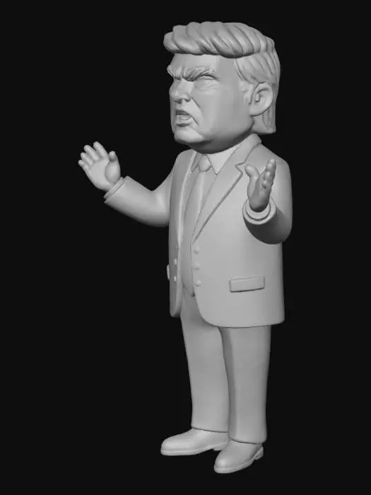 3D model for Donald Trump