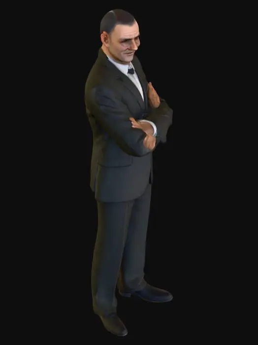 3D model for Confident Stance