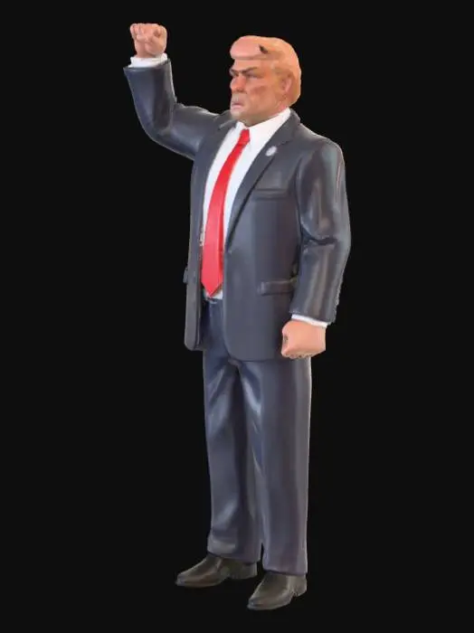 3D model for Donald Trump
