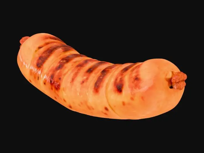 3D model for Grilled smoke Sausage