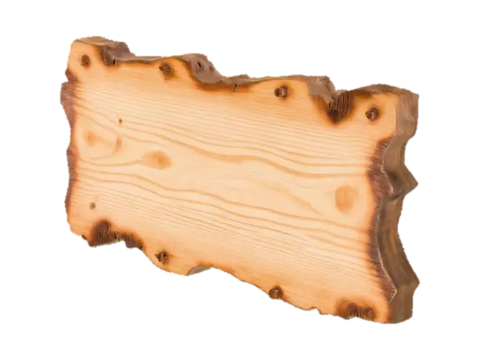 wooden sign, blank 3D model, vytvořený pomocí AI