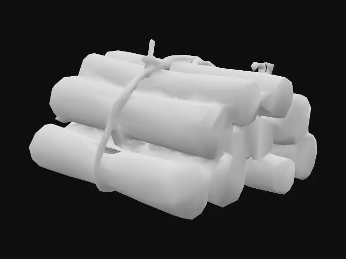 3D model for Bundle of firewood
