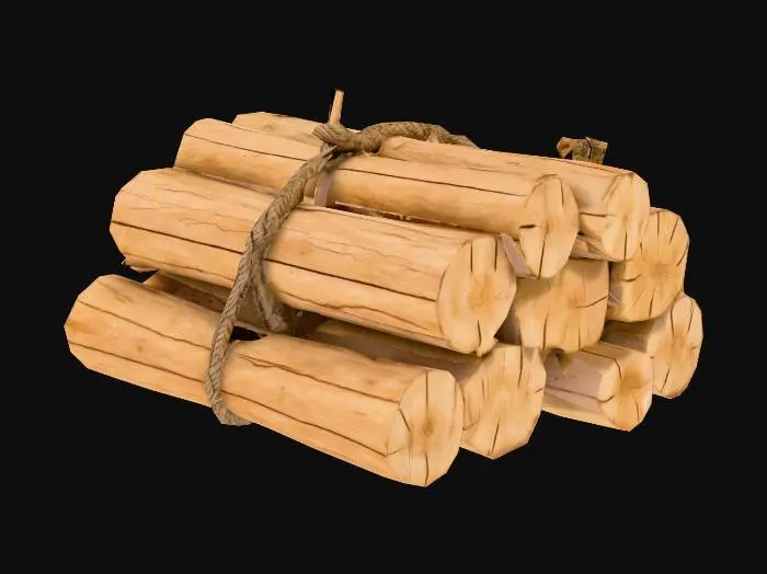 3D model for Bundle of firewood
