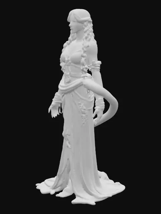 3D model for Pyton, Mudusa, Greek God, Roman, Scene