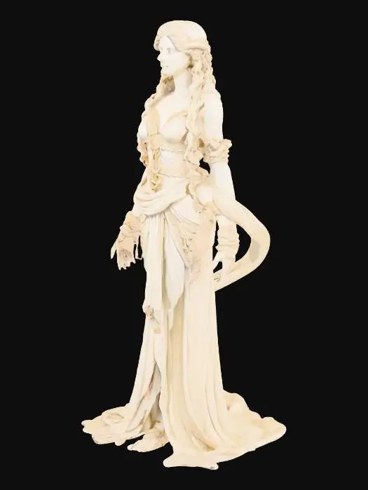 3D model for Pyton, Mudusa, Greek God, Roman, Scene