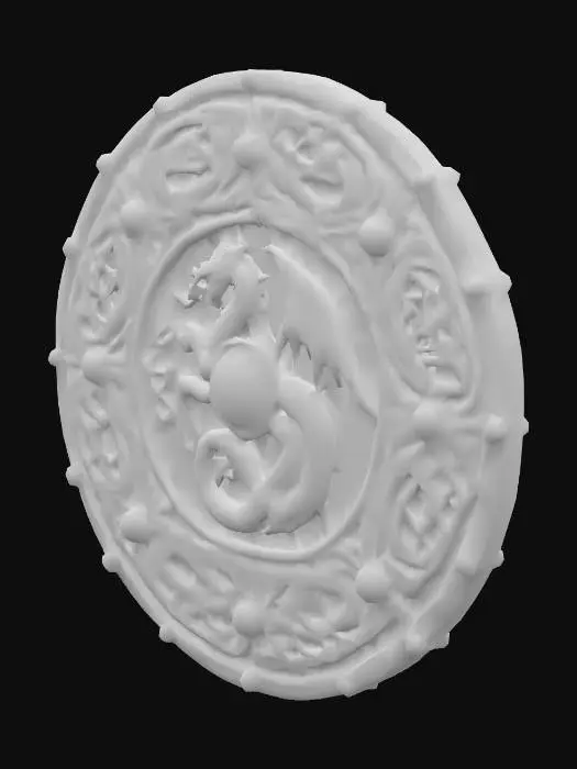 3D model for Norse viking decoration
