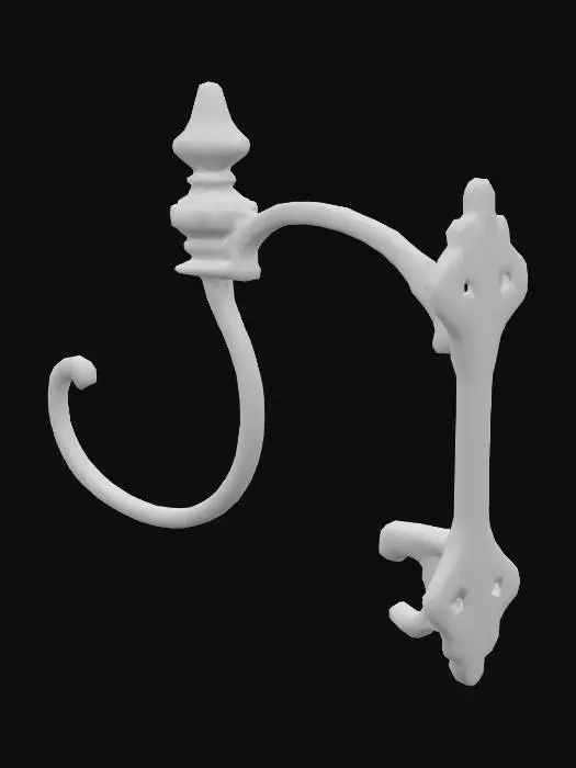 3D model for Iron Wall hook for pots