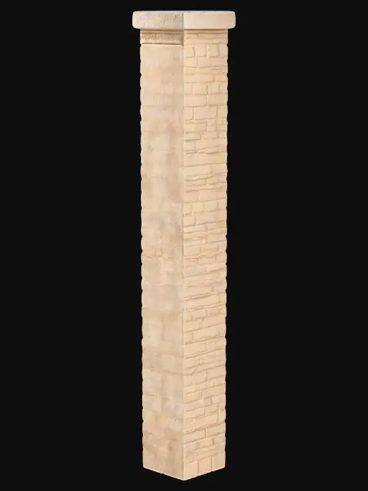 3D model for Brick Pillar