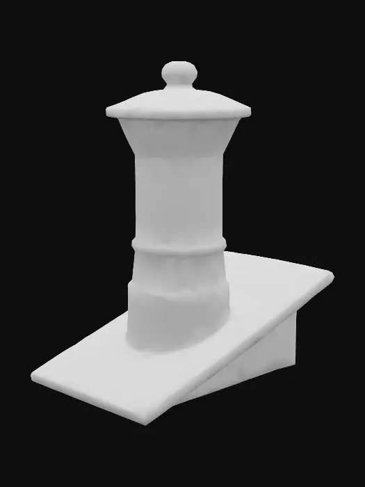 3D model for Chimney Top Model