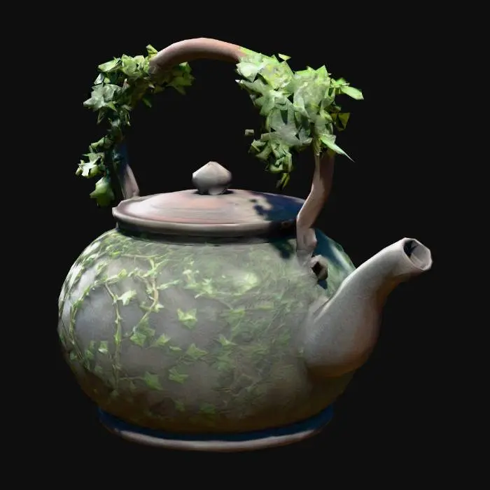 3D model for viking, teapot, Ivy, hd