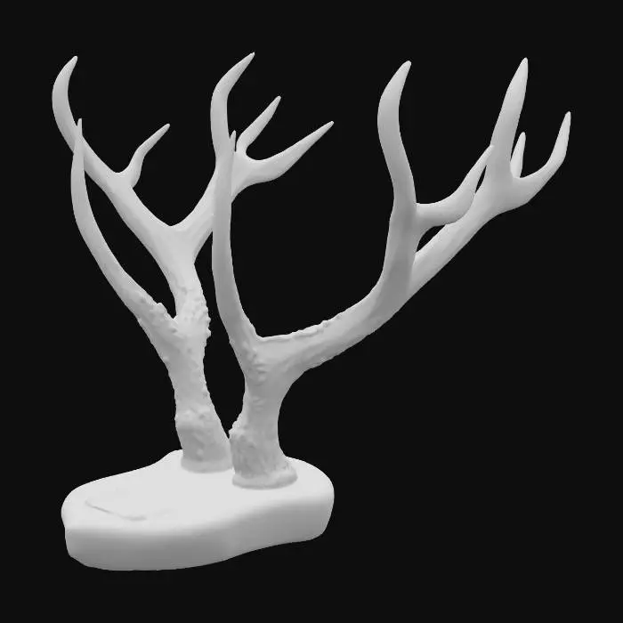 3D model for Antler wall trophy