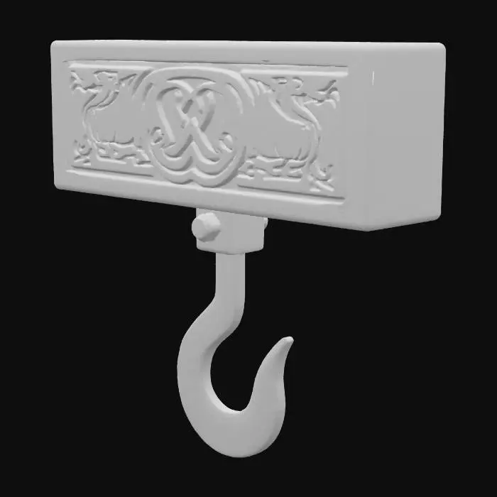 3D model for medieval 
Sack hanger
