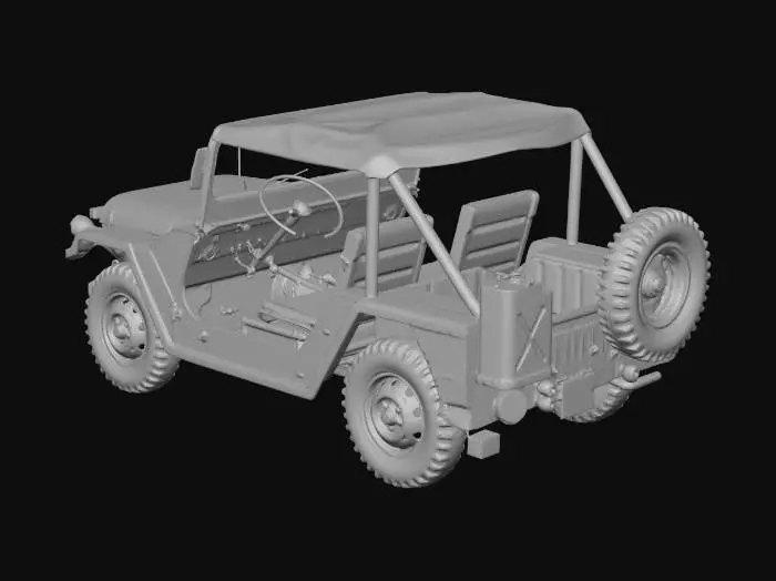 3D model for Vintage Street Cruiser