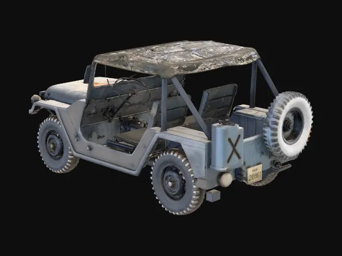 3D model for Vintage Street Cruiser