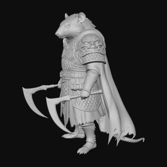 3D model for 诡道刺客