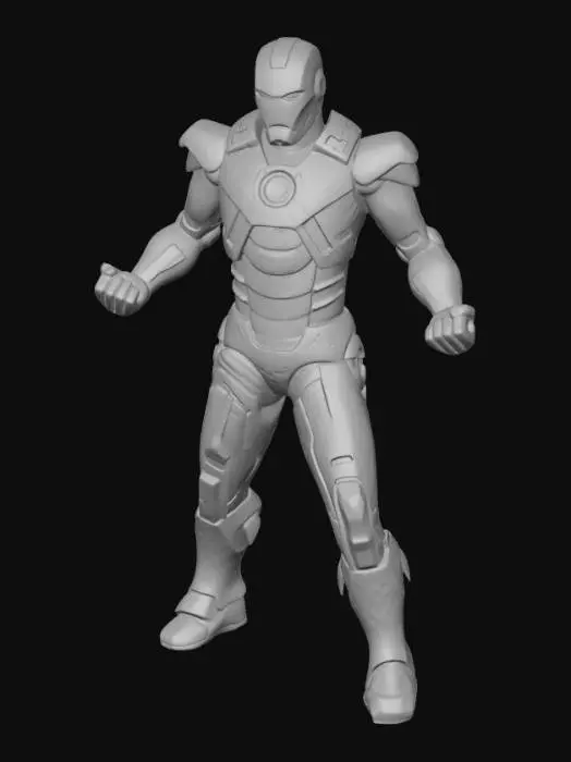 3D model for Space Iron Man Armor