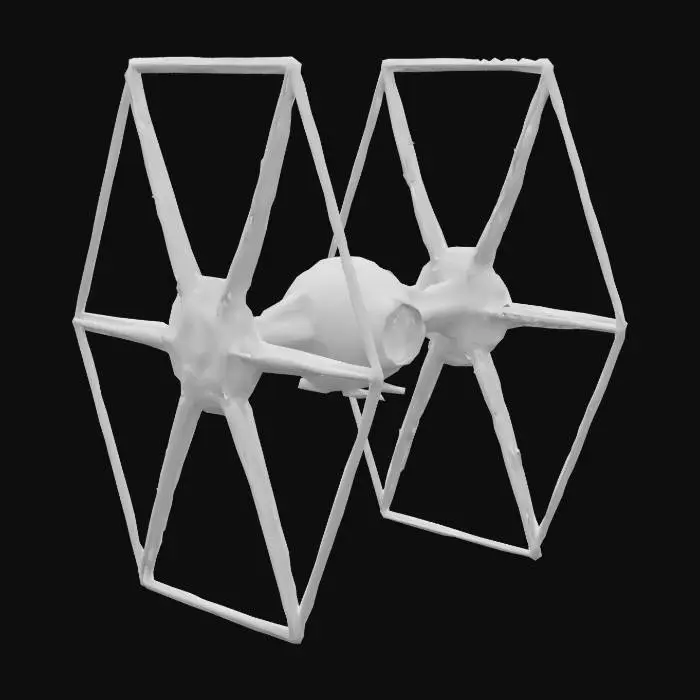 3D model for TIE Fighter in Space