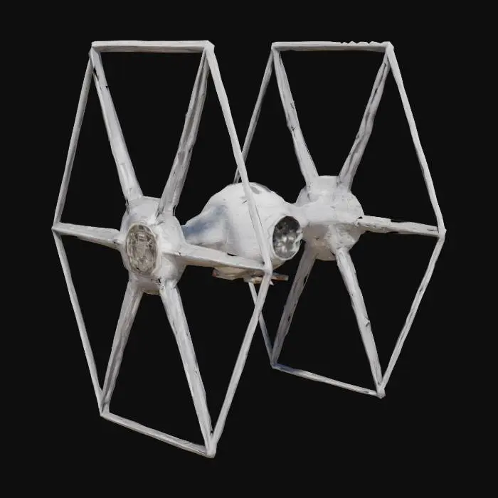 3D model for TIE Fighter in Space