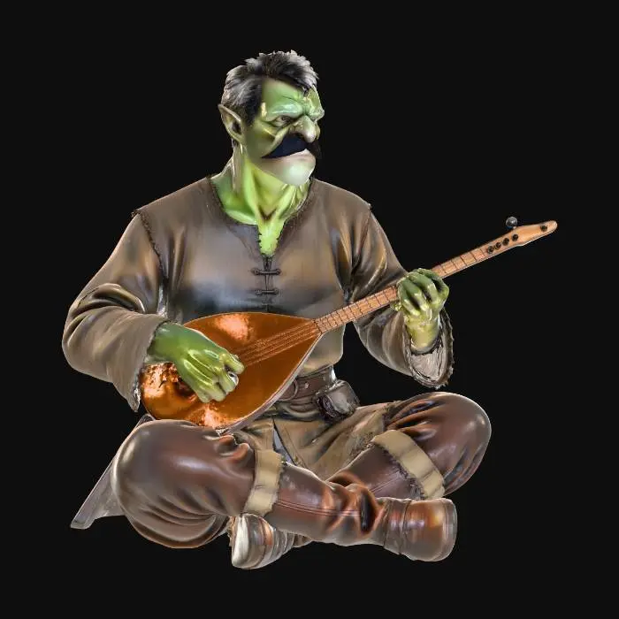 3D model for Orc Minstrel