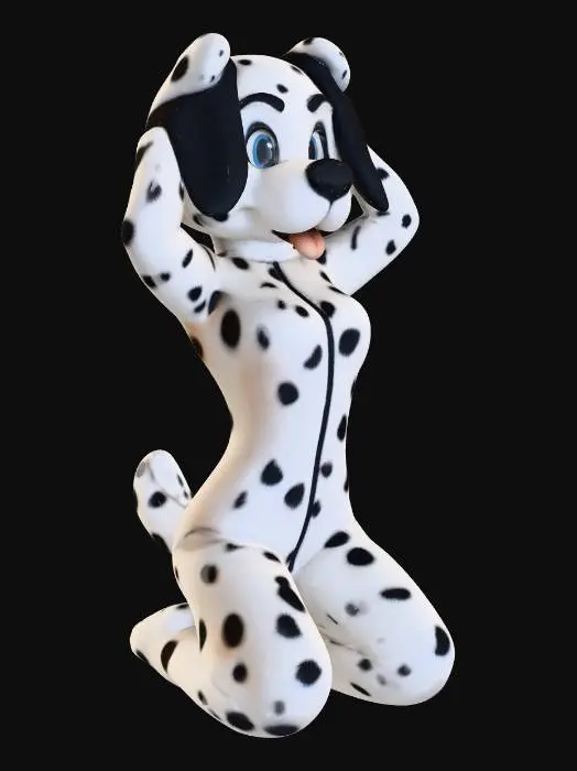 3D model for Dalmatian Delight