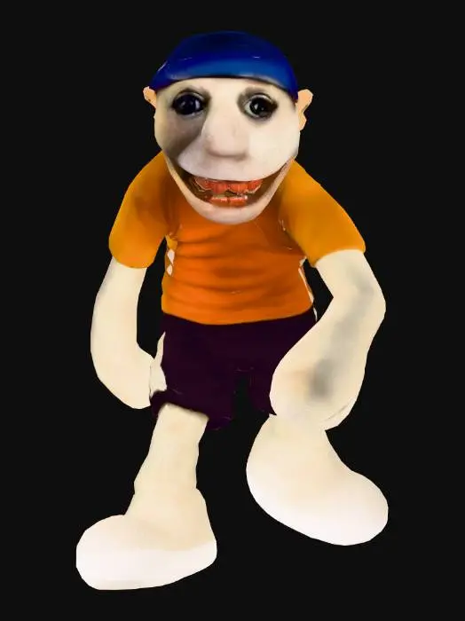 3D model for Captain Sock
