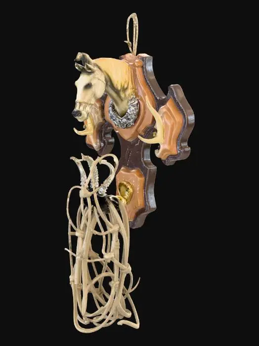 3D model for Horse Trophy Antlers