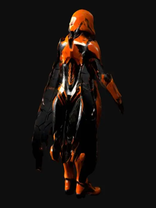 3D model for Shadow Cyborg Hunter