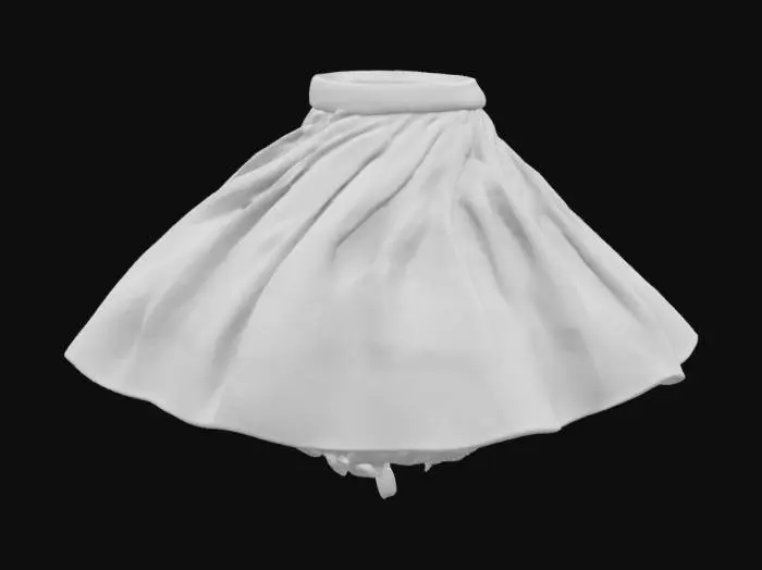3D model for Golden Twirl Lampshade