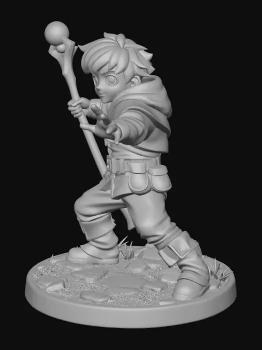 3D model for Young Mage's Quest