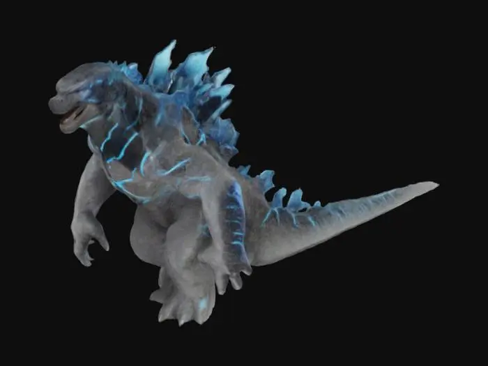 3D model for Godzilla Glow