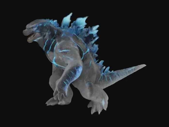 3D model for Godzilla Glow