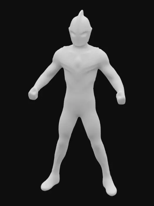 3D model for Heroic Pose