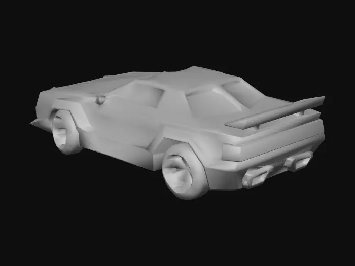 3D model for Neon Racer