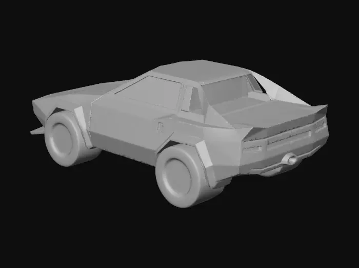 3D model for Neon Circuit Cruiser